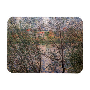 Ímã Claude Monet - Primavera através dos ramos