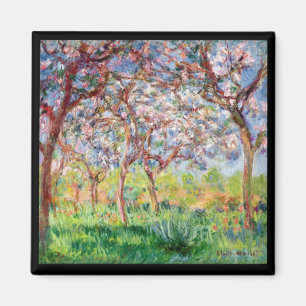 Imã Claude Monet Printemps um Giverny