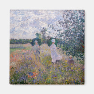 Imã Claude Monet - Promenade perto do Argenteuil