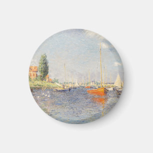 Imã Claude Monet. Red Boats, Argentina