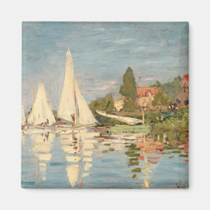 Imã Claude Monet Regatta at Argenteuil, c.1872