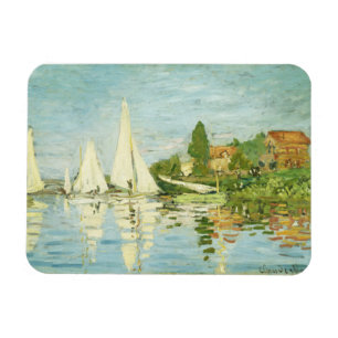 Ímã Claude Monet. Regattas em Argenteuil