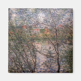 Imã Claude Monet - Springtime através dos ramos