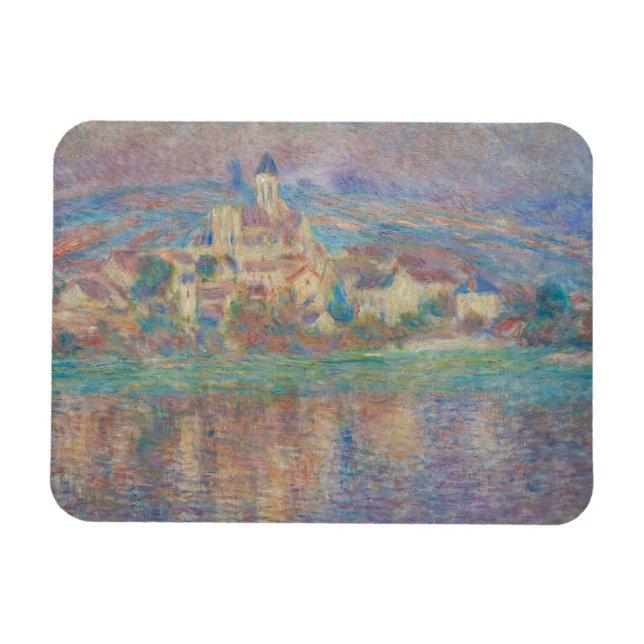 Ímã Claude Monet - Vetheuil, Sunset (Horizontal)