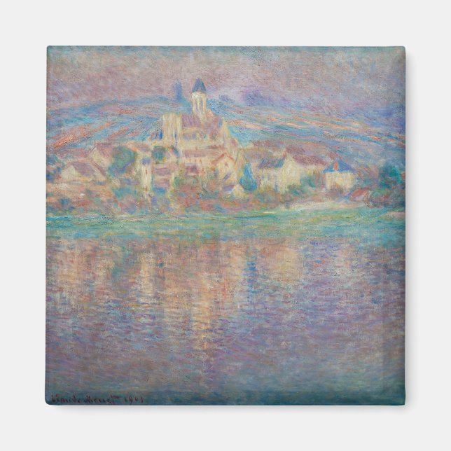Imã Claude Monet - Vetheuil, Sunset (Frente)