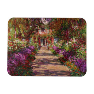 Ímã Claude Monet Via no Jardim Monet