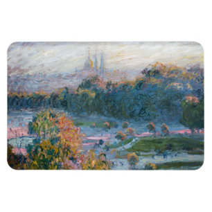 Ímã Claude Monet - Vista das Tulherias, Estudo