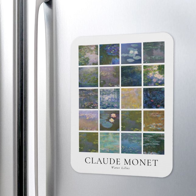 Ímã Claude Monet Water Lily (Criador carregado)
