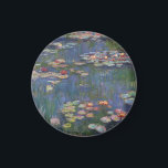 Imã Claude Monet Water Lily 1916 Fine Art<br><div class="desc">Claude Monet Water Lily 1916 Fine Art Magnet</div>