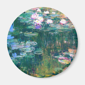 Imã Claude Monet Water Lily 1917