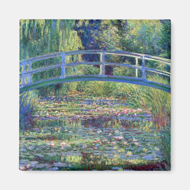 Imã Claude Monet Water Lily Pond (Frente)