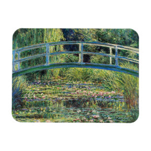 Ímã Claude Monet - Water Lily Pond & Japanesese Bridge