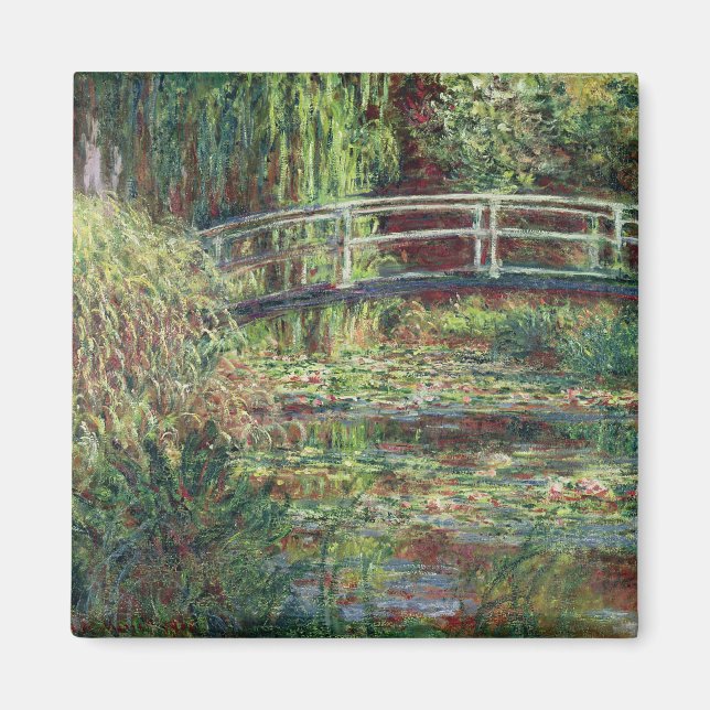 Imã Claude Monet | Waterlily Pond: Harmonia Rosa, 1900 (Frente)