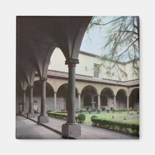 Imã Claustro do convento, reconstruído em 1442 (foto)