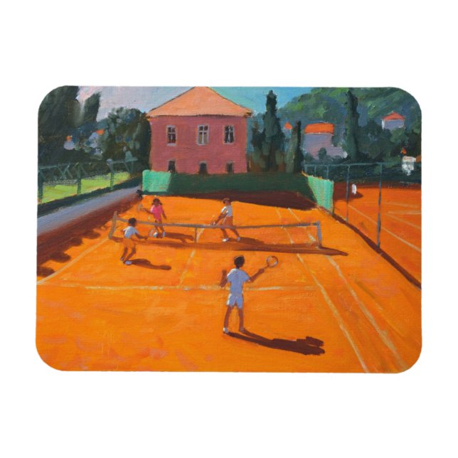 Ímã Clay Court Tênis Lapad Croácia 2012 (Horizontal)