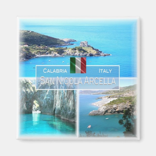 Imã CLB012 SAN NICOLA ARCELLA - Calábria - Fridge (Frente)