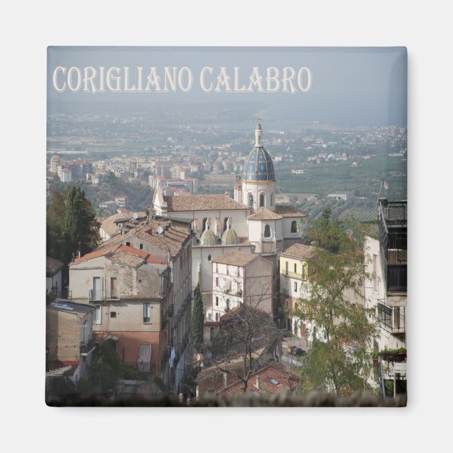 Imã CLB029 CORIGLIANO CALABRO, Itália, frigorífico (Frente)