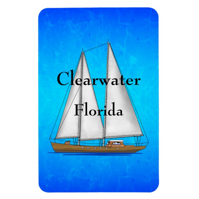 Ímã Clearwater Florida (Vertical)
