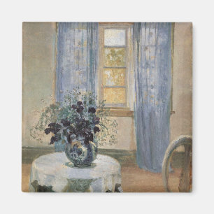 Imã Clematis azul de Anna Ancher no estúdio do artist