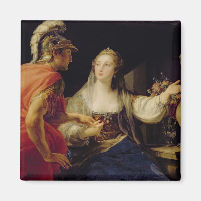 Imã Cleópatra mostrando a Octavius o busto de Julius (Frente)