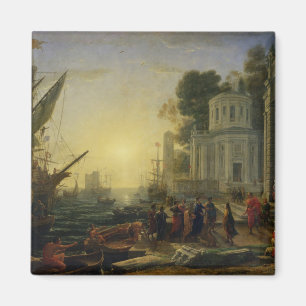 Imã Cleopatra que desembarca na parte posterioa do