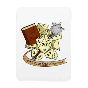 Ímã Cleric Dice Design