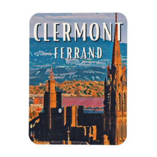 Ímã Clermont-Ferrand Photo Vintage