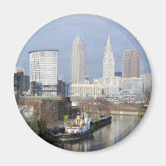 Imã Cleveland OH (River View w/Tugboat)