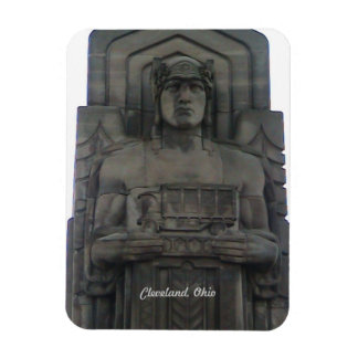 Ímã Cleveland Ohio Bridge Guardian Magnet