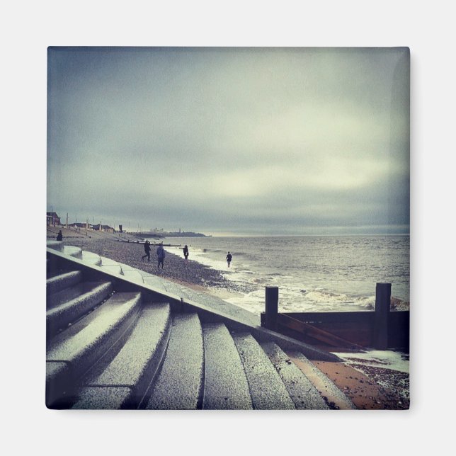 Imã Cleveleys Beach Magnet (Frente)