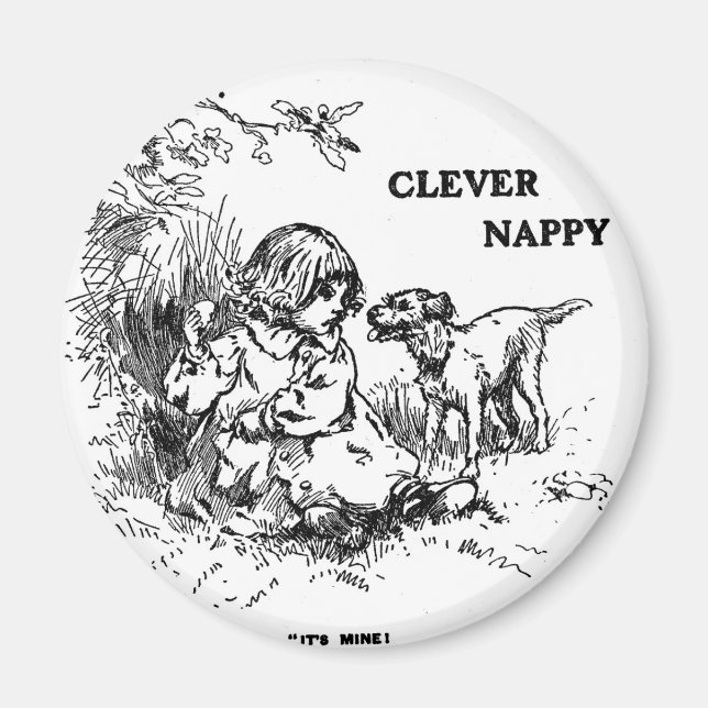 Imã Clever Nappy (Frente)
