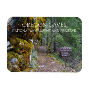 Ímã Cliff Nature Trail Trailhead, Oregon Caves, Oregon