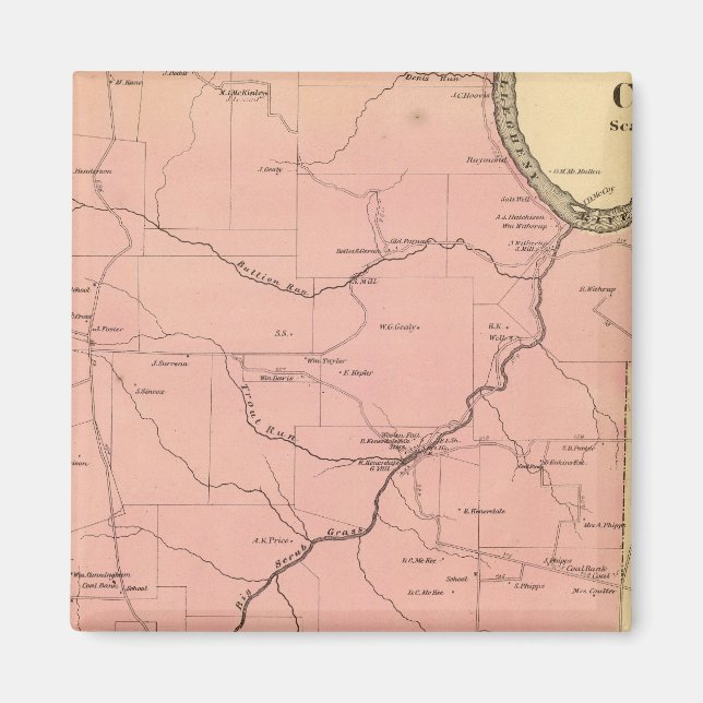 Imã Clinton Township (Frente)