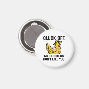 Imã Clique fora meus frangos não gostam de você Camisa