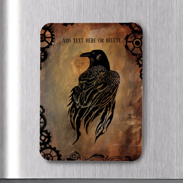 Ímã Clockwork Raven (Criador carregado)