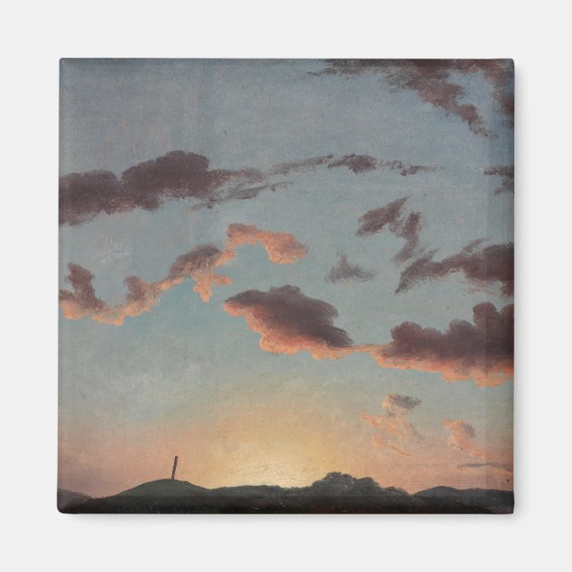 Imã Cloud Study (Clouds in Sky) (por Knud Baade) (Frente)