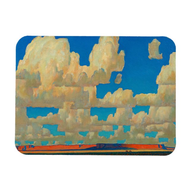 Ímã Cloud World por Maynard Dixon (Horizontal)