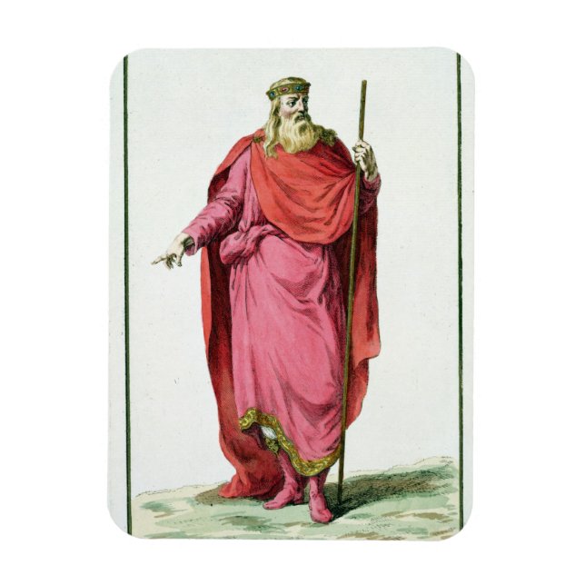 Ímã Clovis I (481-511) Rei dos Salian Franks de (Vertical)