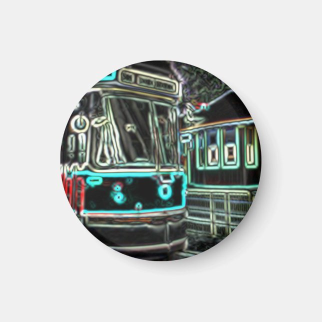Imã CLRV Neon no Magnete do Círculo stn (Frente)