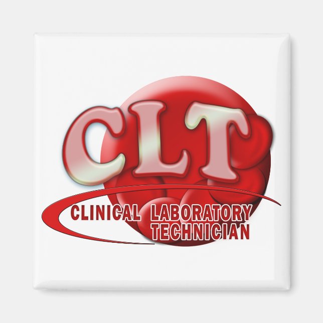 IMÃ CLT CLINICAL LABORATORY TECHNICIAN SWOSH LOGO (Frente)