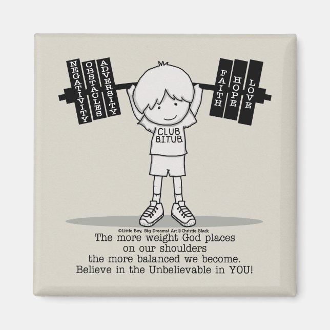 Imã Club BITUB - Mais Equilibrado (Frente)