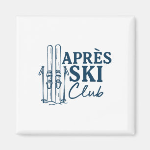 Imã Clube Apos Esqui Esportes de Inverno Esqui