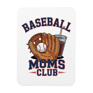 Ímã Clube das Mães de Beisebol Dia das Mães