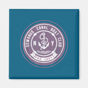 Imã Clube de Barco Gowanus C Engraçado Brooklyn Nova Y