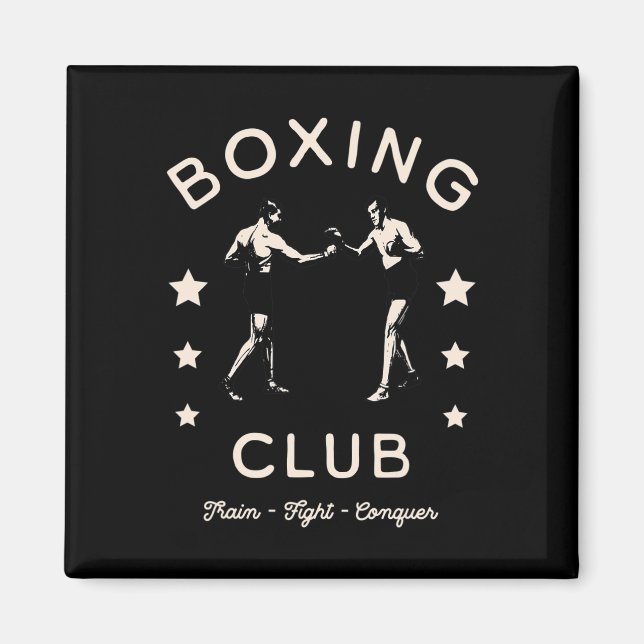 Imã Clube de Boxineiros Combatendo Combatentes E Estre (Frente)