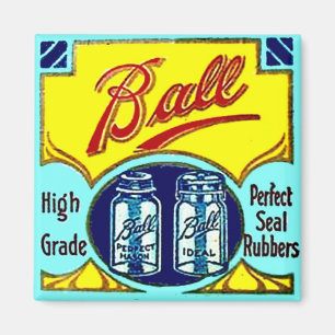 Imã Clube de colocação em latas dos frascos do anel 