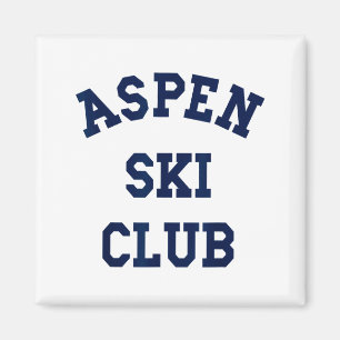 Imã Clube de esqui Aspen Colorado montanha de esqui vi