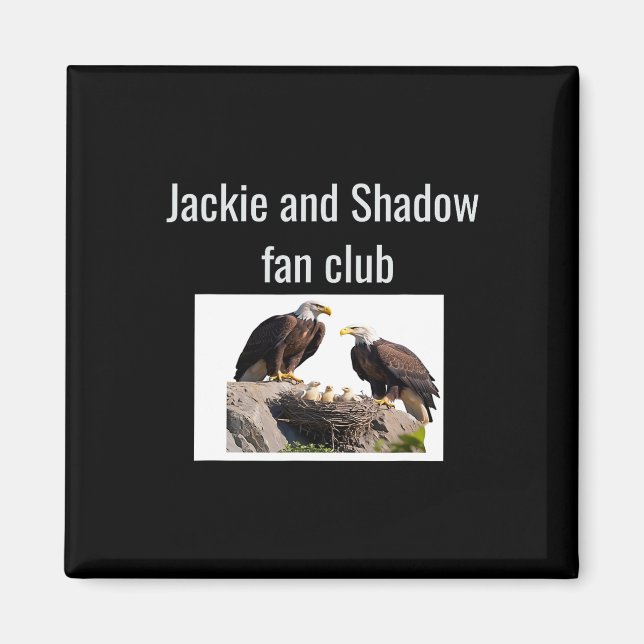 Imã Clube de Fãs do Jackie e Shadow Águias  (Frente)