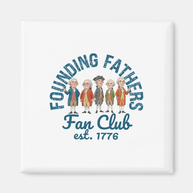 Imã Clube de Fãs dos Pais Fundadores Professor de Hist (Frente)