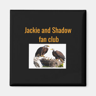Imã Clube de Fãs Jackie e Shadow Águias